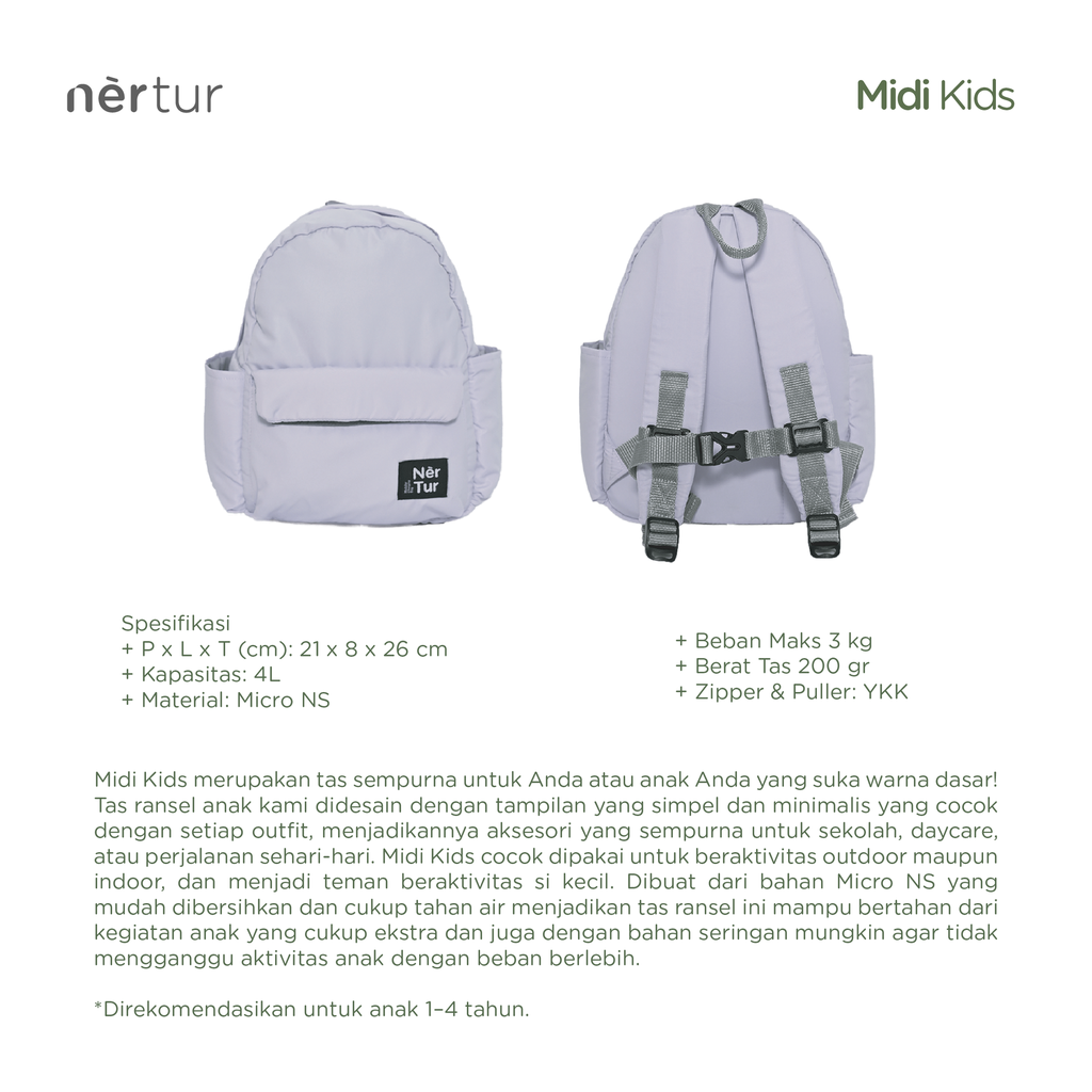 Midi Kids - Black