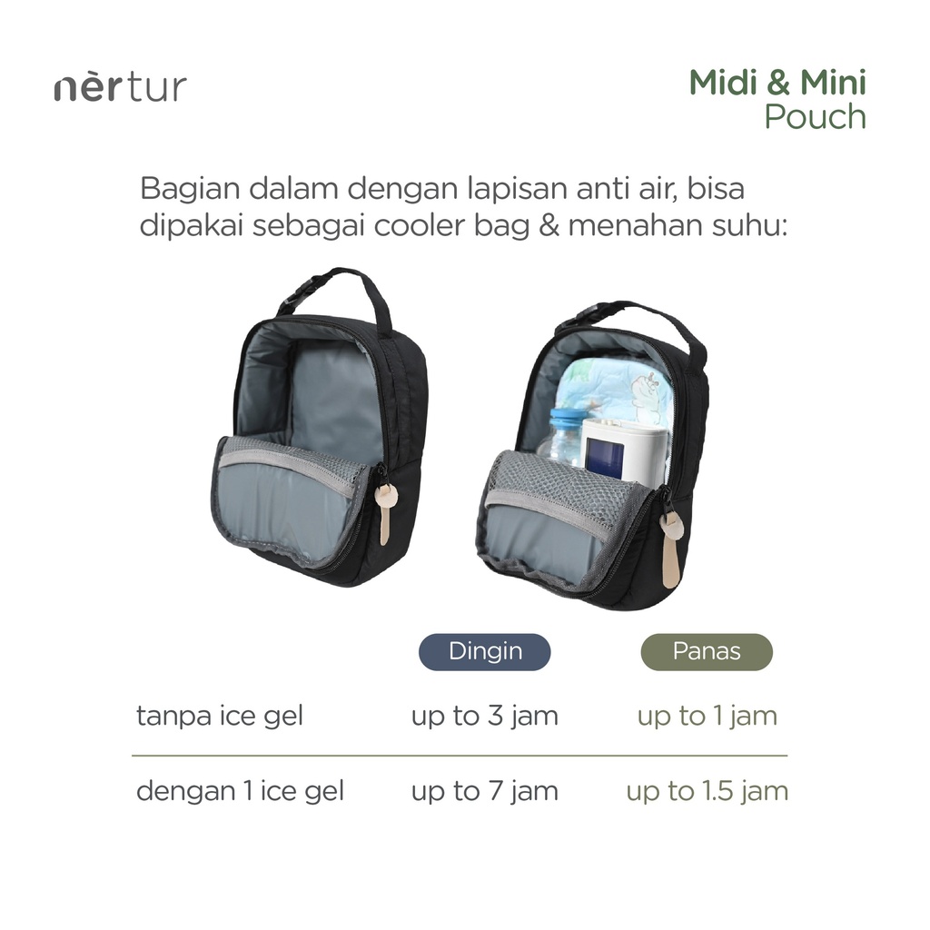 Midi Pouch - Navy