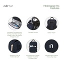 Midi Diaper Pro - Black